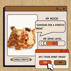 Spudsters Gerald Giraffe 25cm