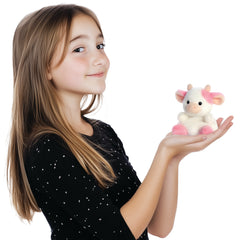 Palm Pals Belle Strawberry Cow 13cm
