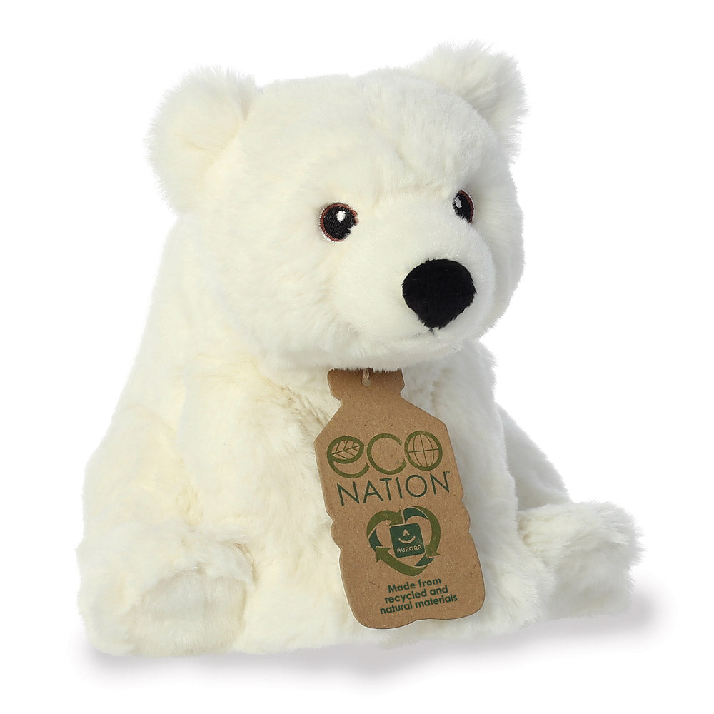 Eco Nation Eisbär 24cm Plüschtier - Aurora World GmbH