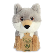 Eco Nation Mini Wolf 13cm Plüschtier - Aurora World GmbH
