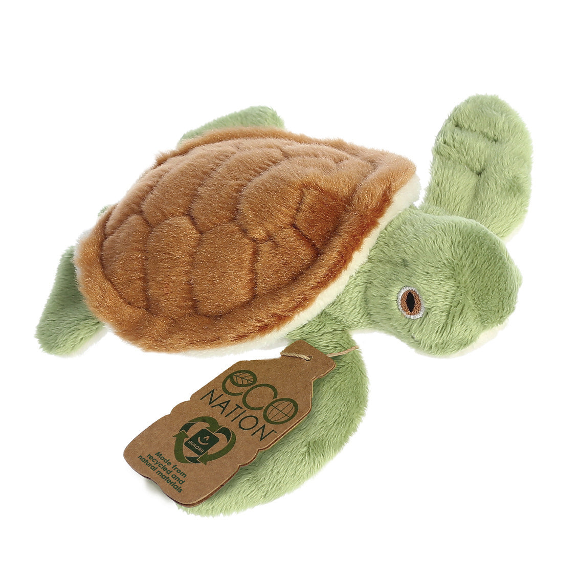 Eco Nation Mini Schildkröte 13cm Plüschtier - Aurora World GmbH