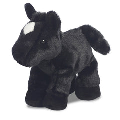 Mini Flopsies Beau Black Horse 20cm