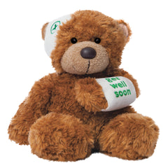 Bonnie Bear Brown Get Well Soon 23cm