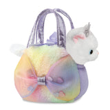 Aurora World GmbH - Fancy Pals Big Bow Princess Kitty 20cm Plüschtier