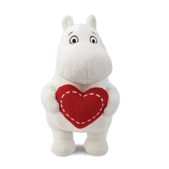 Moomin Standing with Heart 17cm