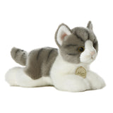 MiYoni Graue Katze 20cm Plüschtier - Aurora World GmbH