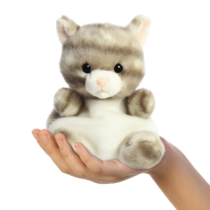 Palm Pals Silver Katze 13cm Plüschtier - Aurora World GmbH