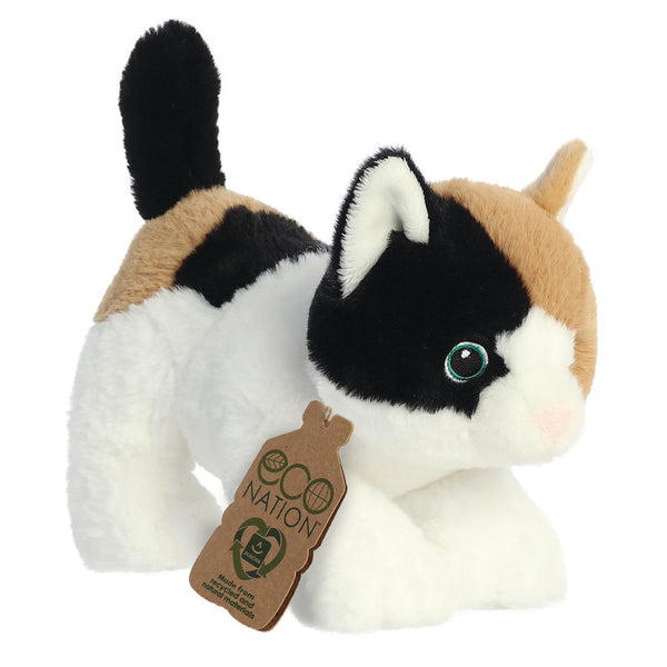 Eco Nation Calico Katze 21,5cm Plüschtier - Aurora World GmbH