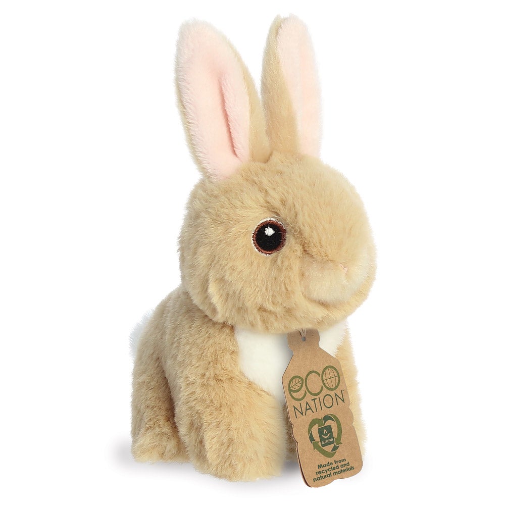 Eco Nation Mini Tan Hase 13cm Plüschtier- Aurora World GmbH 