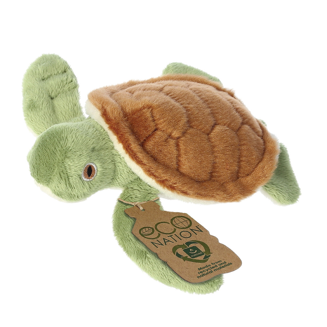 Eco Nation Mini Schildkröte 13cm Plüschtier - Aurora World GmbH
